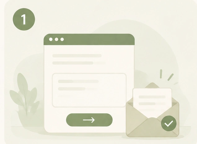 Submit Your Request process illustration