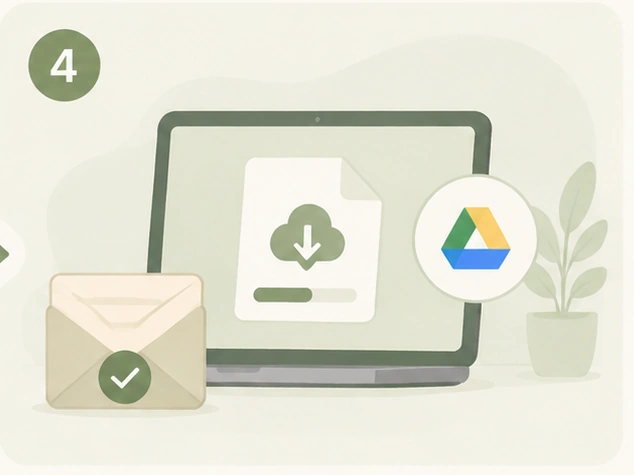 Delivery process illustration
